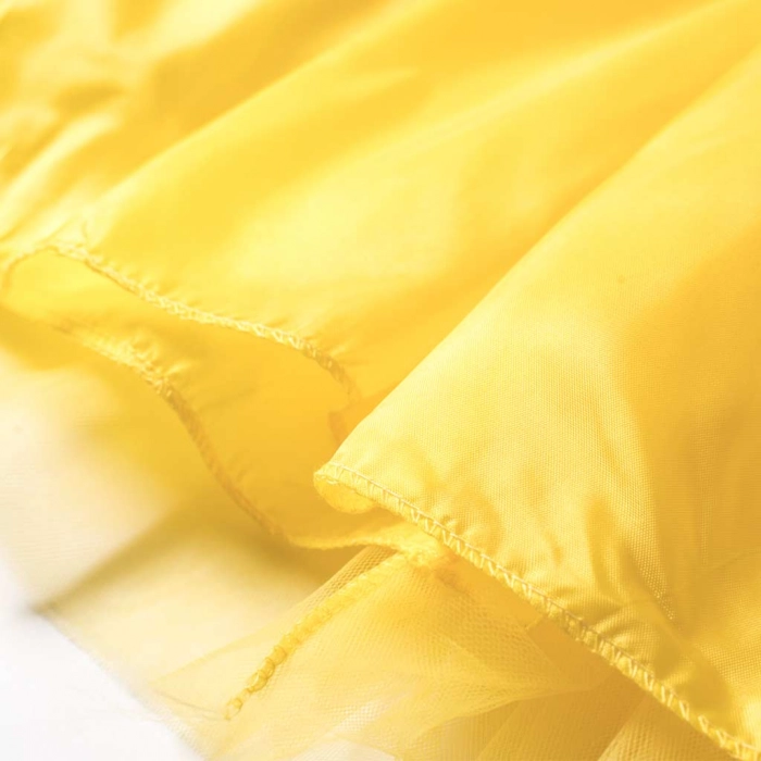 Παιδική φούστα tutu για κορίτσια Grecia κίτρινο φούστες με τούλι μονόχρωμες για εκδηλώσεις παραστάσεις αστεράκια online 3