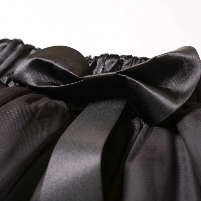 Παιδική φούστα tutu για κορίτσια Grecia μαύρο φούστες με τούλι μονόχρωμες για εκδηλώσεις παραστάσεις αστεράκια online 3