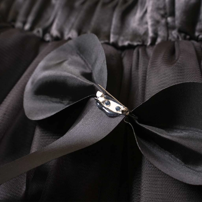 Παιδική φούστα tutu για κορίτσια Grecia μαύρο φούστες με τούλι μονόχρωμες για εκδηλώσεις παραστάσεις αστεράκια online 5