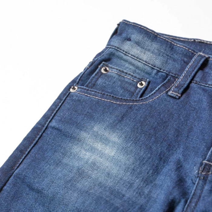Παιδικό παντελόνι τζιν για αγόρια Fino Μπλε αγορίστικο μοντέρνο ποιοτικό 3 1