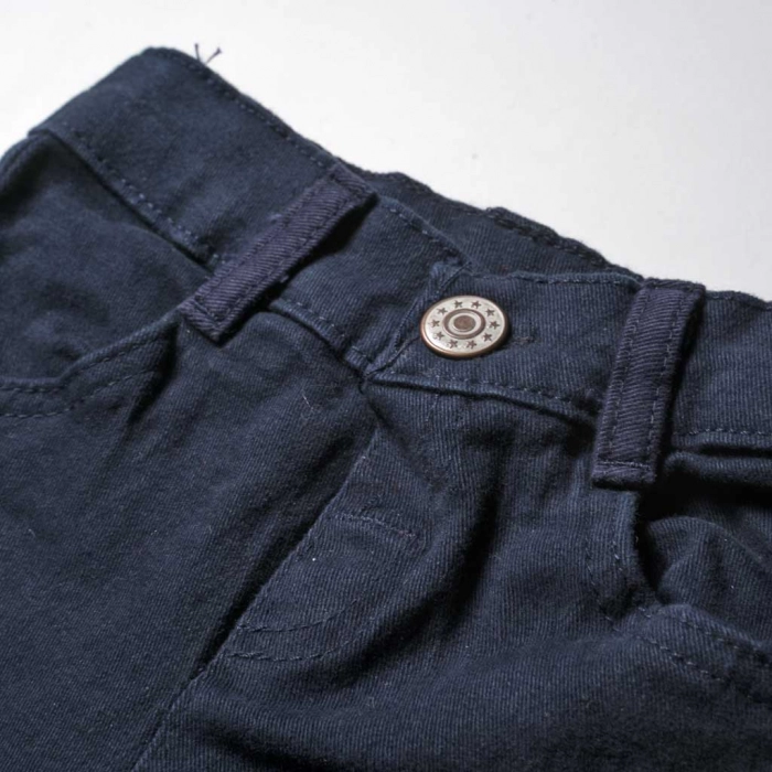 Βρεφικό παντελόνι για αγόρια Trousers Μπλε αγορίστικο ποιοτικό κλασσικό μοντέρνο για καλό ντύσιμο 3