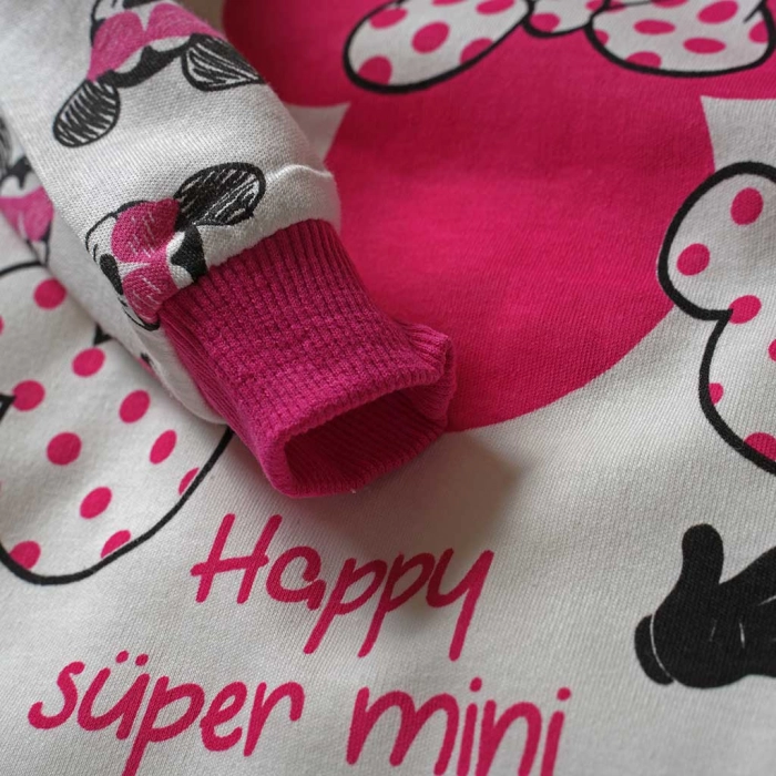 Παιδική πιτζάμα για κορίτσια Happy Super Mini Φούξια 5