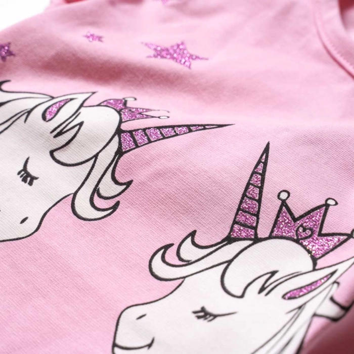 Παιδικό σετ Emery για κορίτσια Unicorns Ροζ 4