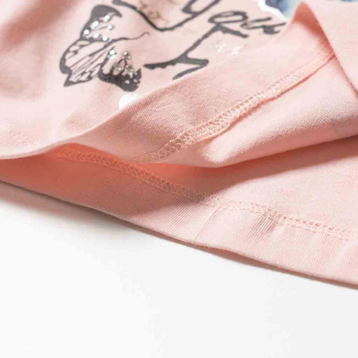 Παιδικό σετ New College για κορίτισια You Fabulus ροζ κοριτσίστικα ελληνικά επώνυμα παιδικά ρούχα online χρονών μπλούζα