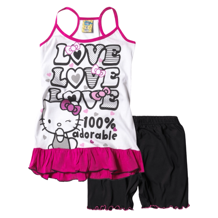 Παιδική πιτζάμα για κορίτσια Love Adorable Ροζ