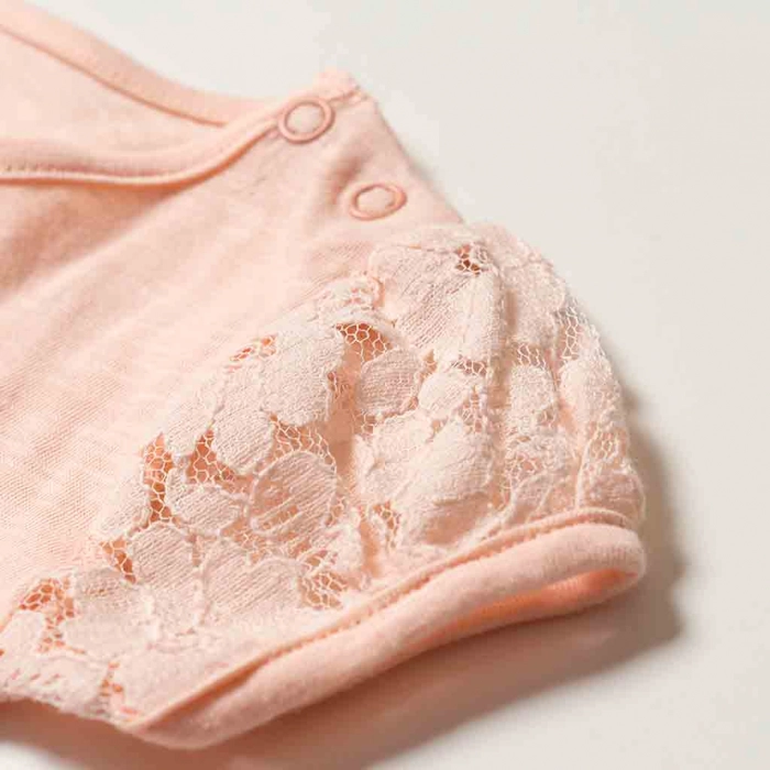 Βρεφικό σετ για κορίτισια Favorite Shoes ροζ Κοριτσίστικα επώνυμα παιδικά ρούχα Online μοντέρνα μηνών μανίκι