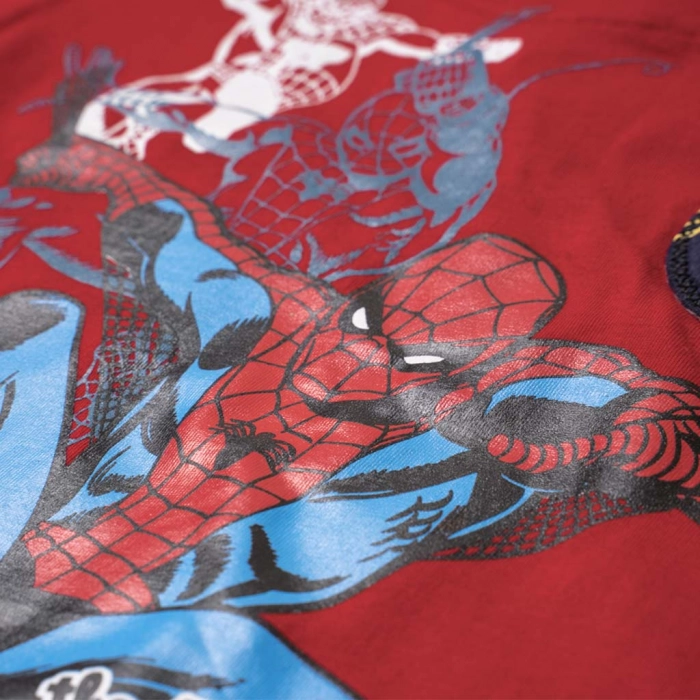 Παιδικό σετ Marvel για αγόρια spiderman κόκκινο επώνυμα καλοκαιρινά σετάκια μακό για αγόρια ετών online 3