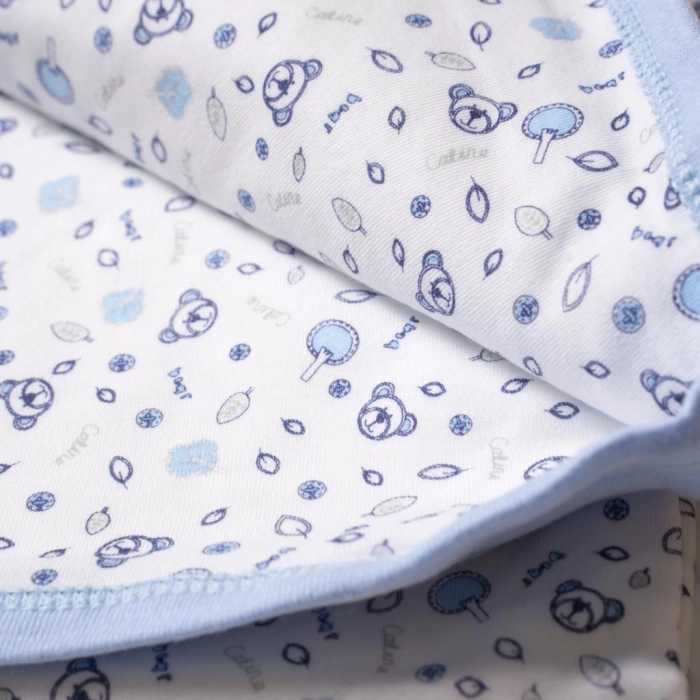Βρεφική κουβέρτα βαμβακερή με κουκούλα για αγόρια μοντέρνα δώρο για μωρά νεογέννητα αγοράκια Online 1