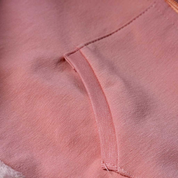 Παιδική ζακέτα NEK για κορίτσια Sweatshirt Ροζ κοριτσίστικες μοντέρνες ζακέτες ελληνικές ζεστές 4