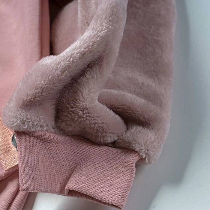 Παιδική ζακέτα NEK για κορίτσια Sweatshirt Ροζ κοριτσίστικες μοντέρνες ζακέτες ελληνικές ζεστές 3