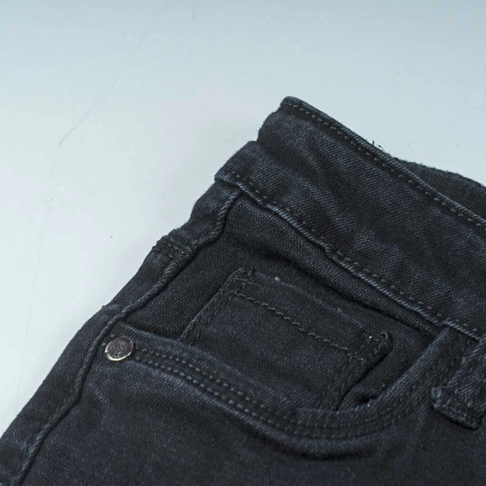 Παιδικό παντελόνι για κοτίτσια Miss Image 2 Μαύρο κοριτσίστικα μοντέρνο τζιν παντελόνι 4