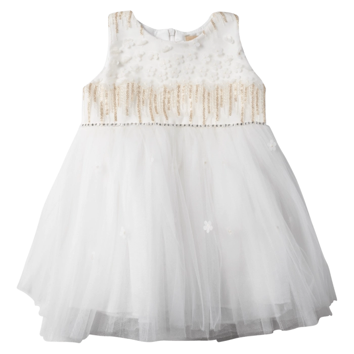 Βρεφικό φόρεμα για κορίτσια Victoria ζαχαρί κοριτσίστικα επίσημα αμπιγιέ για γάμο βάφτιση Copy