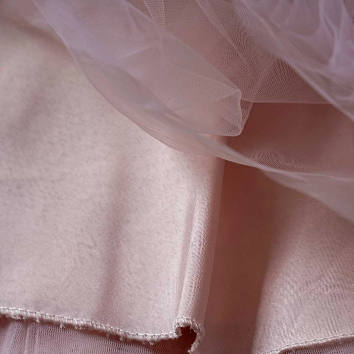 Παιδικό φόρεμα για κορίτσια Lisa ροζ κοριτσίστικα επίσημα εντυπωσιακά αμπιγιέ για γάμο βάφτιση 4