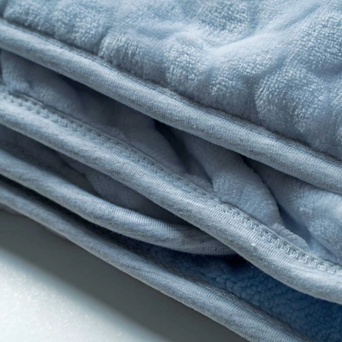 Παιδική κουβέρτα για αγόρια Sweet Dreams γαλάζιο κοριτσίστικα οικονιμικά ζεστά λευκά είδη με επένδυση 3 Copy