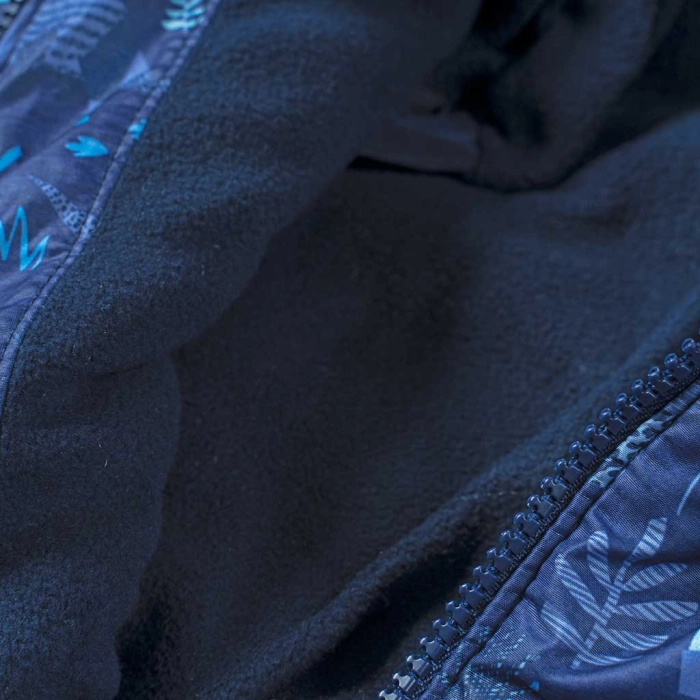 Παιδικό μπουφάν για αγόρια Dinosaur Μπλε αγορίστικα μοντέρνα ζεστά ποιοτικά μπουφάν 6