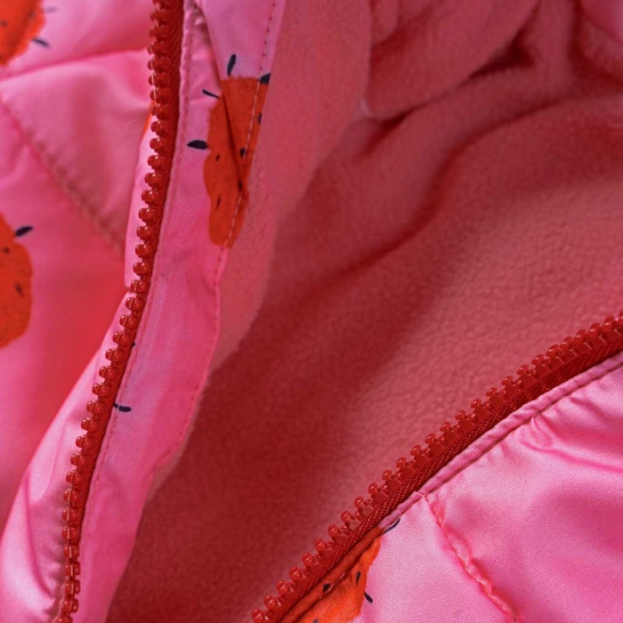 Παιδικό μπουφάν για κορίτσια Coccinella Ροζ κοριτσίστικα μοντέρνα ζεστά ποιοτικά μπουφάν 1