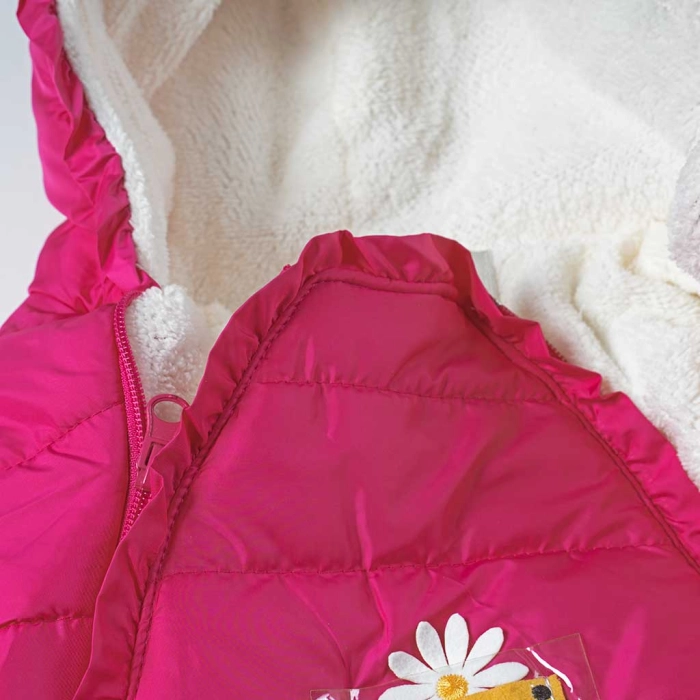 Βρεφικό φορμάκι εξόδου για κορίτσια Margaret Φούξια κοριτσίστικα ζεστά μοντέρνα χειμερινά 3