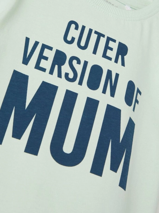 Παιδική μπλούζα Name it για αγόρια Cuter Version φυστικί αγορίστικα οικονομικά καθημερινά επώνυμα 1