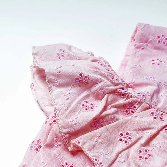 Παιδικό φόρεμα Εβίτα για κορίτσια Girly Ροζ φορεματάκια καθημερινά για κοριτσάκια online 8