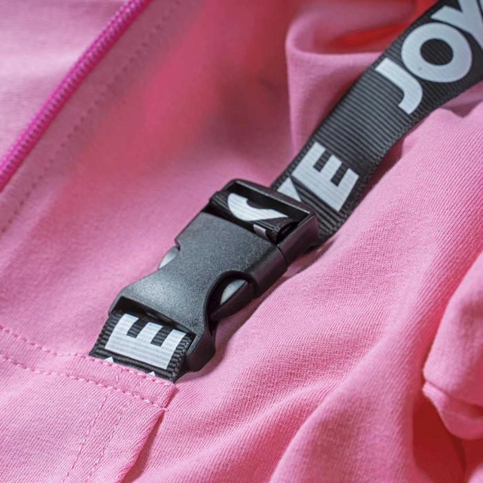 Παιδική ζακέτα Joyce για κορίτσια School ροζ κοριτσίστικες ζακέτες ελληνικές φθηνές μοντέρνες 3