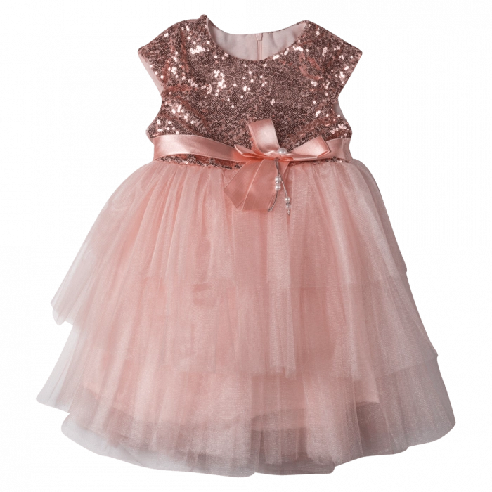 Παιδικό φόρεμα για κορίτσια Adelaide σομον κοριτσίστικα αμπιγιέ καλά τούλι ετών μονόχρωμα