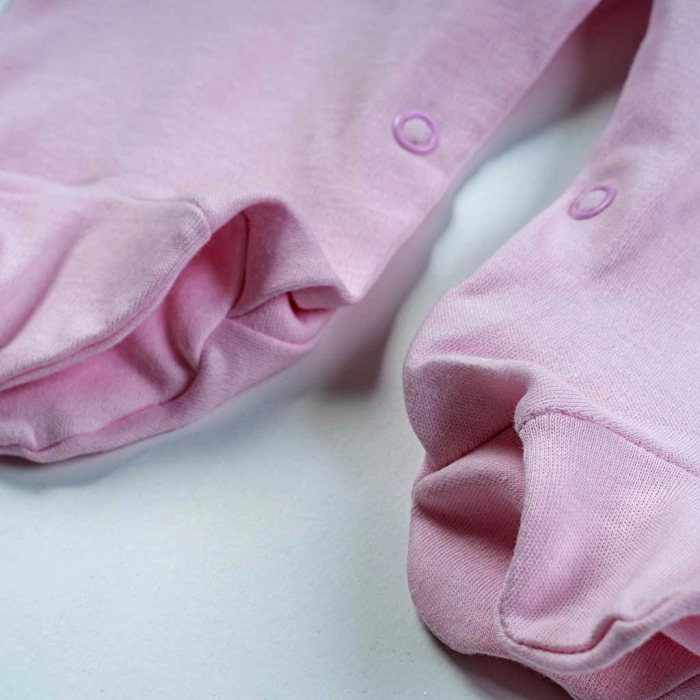 Βρεφικό φορμάκι για κορίτσια Baby unicorn ροζ (1)