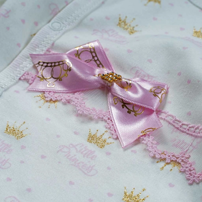 Bρεφικό σετ για κορίτσια Little Prince ροζ (3)
