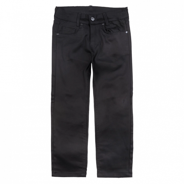 Παιδικό παντελόνι για αγόρια Genova2 μαύρο  (1)
