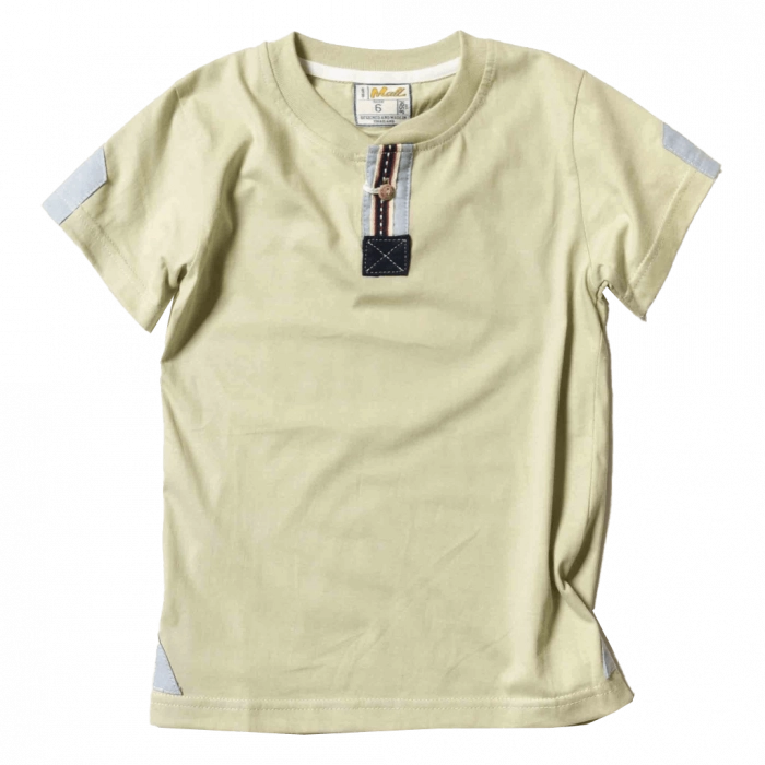 Παιδική Μπλούζα Mall Kids για αγόρια Summer Break Φιστικί καλοκαιρινές μπλούζες t-shirt ετών