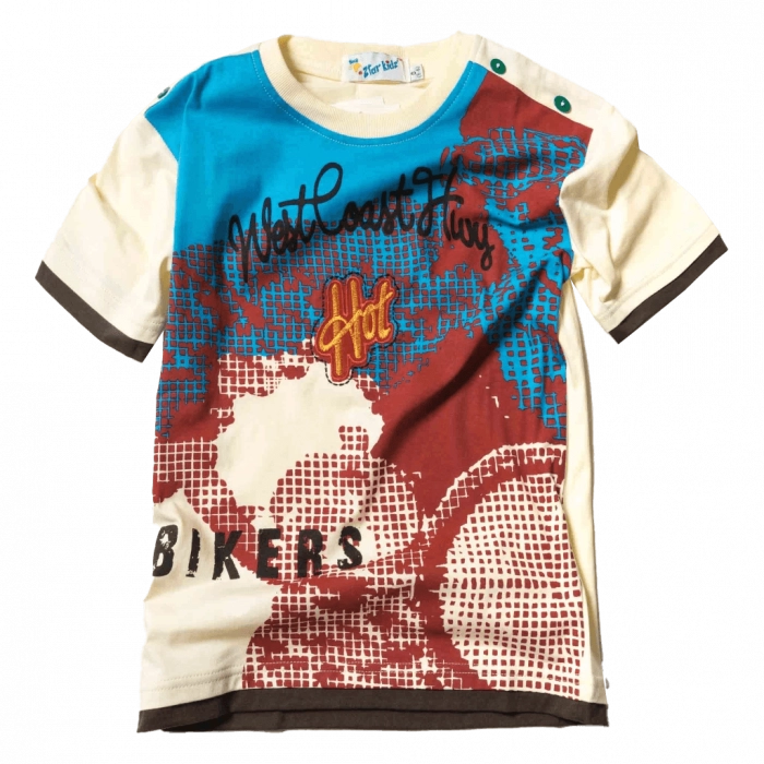 Μπλούζα Ztar Kids για αγόρια Hot μπεζ καλοκαιρινές μπλούζες t-shirt ετών