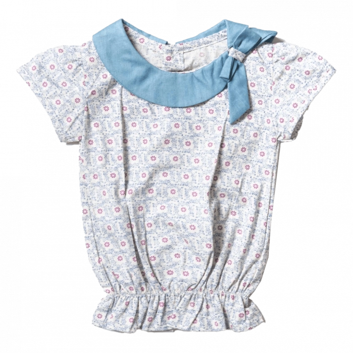 Παιδική Μπλούζα για κορίτσια Les Amies γκρι καλοκαιρινές μπλούζες crop top online ετών