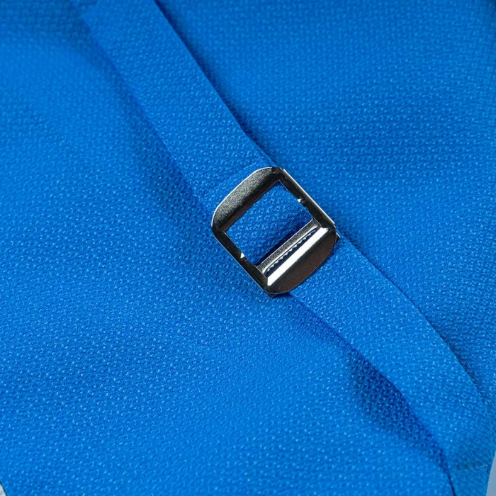 Παιδικό σετ με γιλέκο για αγόρια Σύρος μπλε αγορίστικα σετ με πουκάμισο γιλέκο για γάμους βαφτίσεις ετών (5)