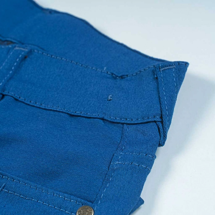 Παιδικό παντελόνι για αγόρια Genova 2 μπλε ραφ 7-11 καθημερινά αγορίστικα ελαστικά online (4)