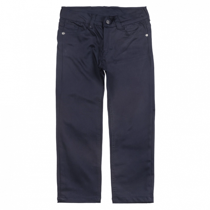 Παιδικό παντελόνι για αγόρια Genova μπλε σκούρο 2-6 καθημερινά αγορίστικα ελαστικά online (1)