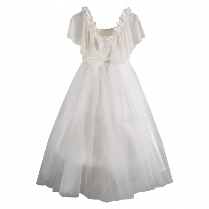 Παιδικό φόρεμα για κορίτσια Skylar ζαχαρί 2-6 κοριτσίστικα καλό ντύσιμο γάμο παρανυφάκια online 4 χρονών (2)