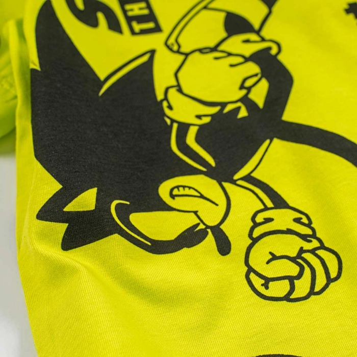 Παιδική μπλούζα Original Marines για αγόρια Sonic κίτρινο (3)