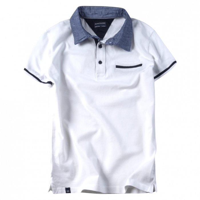 Παιδική μπλούζα Mayoral για αγόρια Nukutavake Liblanco άσπρο κοντομάνικες καλοκαιρινές μπλούζες για δώρο ετών online