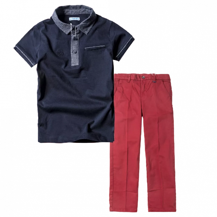 Παιδική μπλούζα Mayoral για αγόρια Lyon μπλε 3110 αγορίστικα επώνυμα ελληνικά ποιοτικά casual για βόλτα χρονών άνετα καλοκαιρινά καθημερινά |  