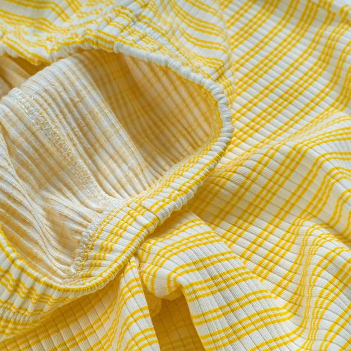 Παιδική πιτζάμα Hashtag για αγόρια Outside κίτρινο καλοκαιρινά σετάκια αγορίστικα μακό με βερμούδα Online ετών (1)