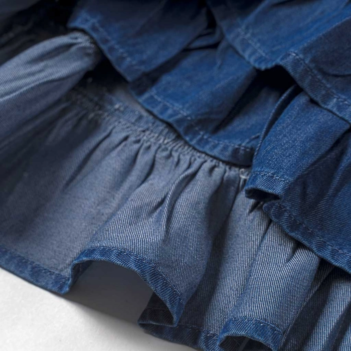 Παιδικό φόρμεα Guess για κορίτισα Denim power τζιν καλοκαιρινά φορέματα επώνυμα γκες ετών χρονών (3)