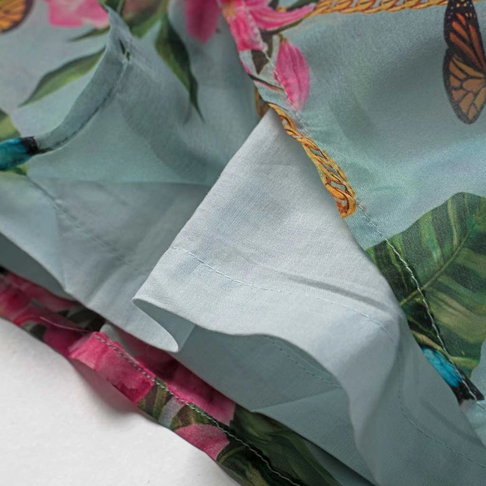 Παιδικό φόρμεα Guess για κορίτισα floral power τζιν καλοκαιρινά φορέματα επώνυμα γκες ετών χρονών (1)