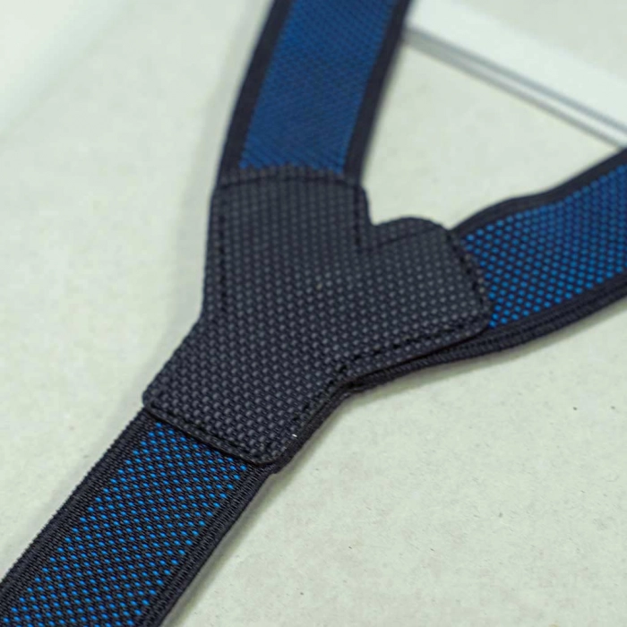 Παιδικό σετ τιράντες γραβάτα για αγόρια dots μπλε παιδικά ρούχα online αγοίρστικα αξεσουάρ οικονομικά ετών4