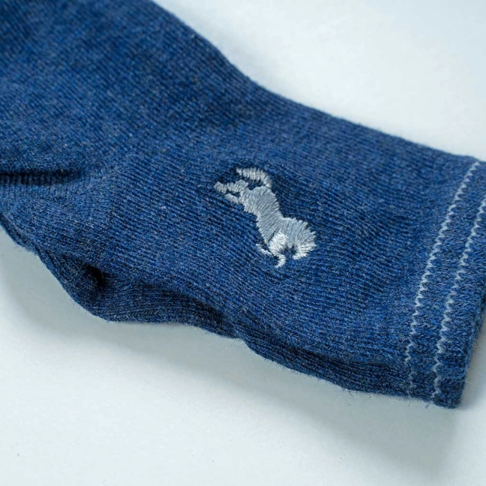 Παιδικές κάλστες για αγόρια Italia μπλε αγορίστικα καλτσάκια ποιοτικές βαμβακερές αμπιγέ Online ετών2