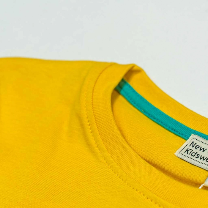 Παιδική μπλούζα New College για αγόρια Endless Summer κίτρινο αγορίστικες μπλούζες καλοκαιρινές tshirt επώνυμα online5