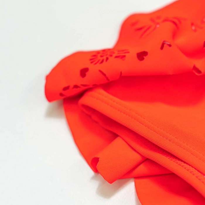 Παιδικό μαγιό Minoti για κορίτσια exotic beach πορτοκαλί για θάλασσα προστασία UV ήλιο ρούχα για παραλία ετών5