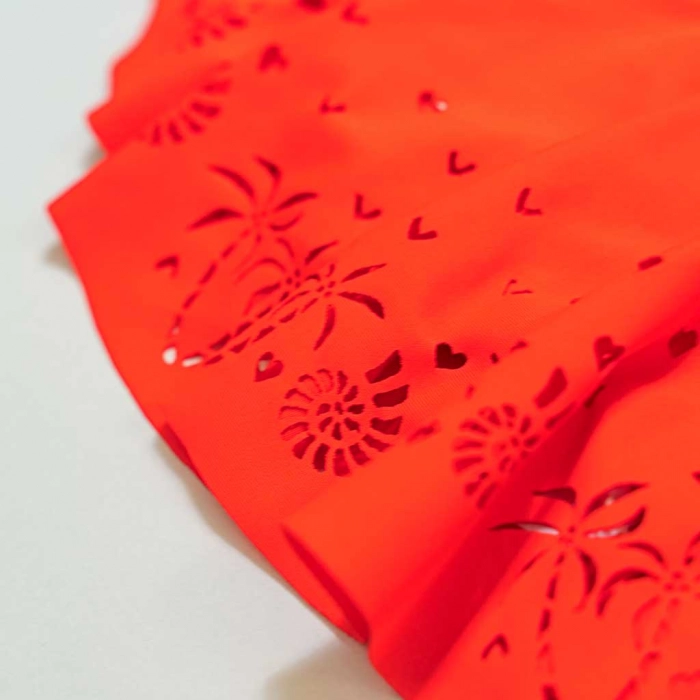 Παιδικό μαγιό Minoti για κορίτσια exotic beach πορτοκαλί για θάλασσα προστασία UV ήλιο ρούχα για παραλία ετών3