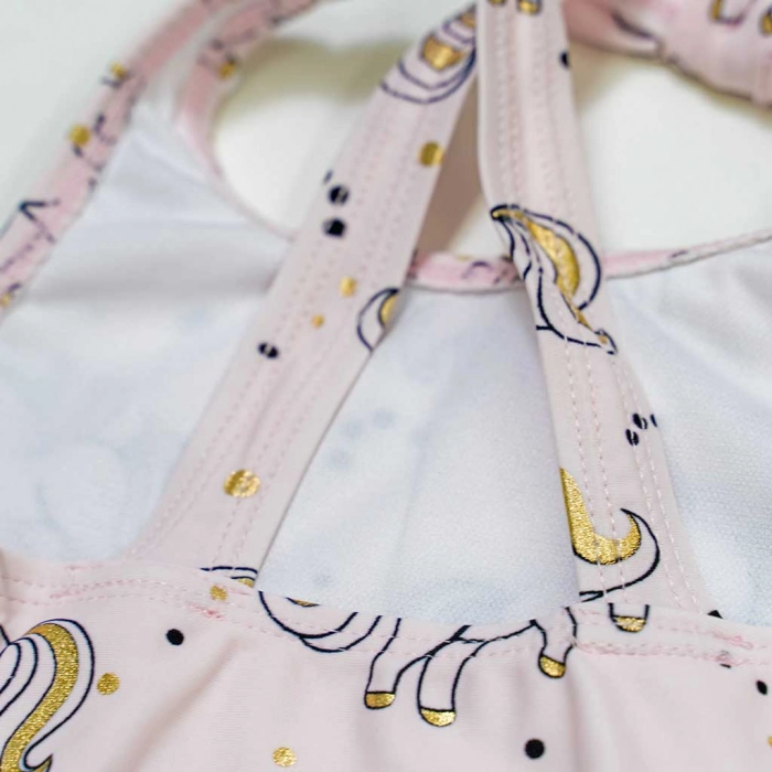 Παιδικό μαγιό Minoti για κορίτσια sunny unicorn για θάλασσα προστασία UV ήλιο ρούχα για παραλία ετών πλάτη