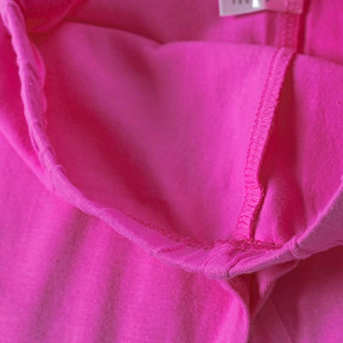 Βρεφικό σετ New College για κορίτσια Flamingo ροζ κοριτσίστικα καθημερινά αμάνικα 10 μηνών online κολάν (1)
