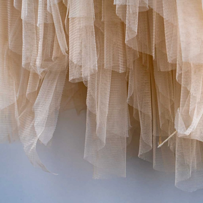 Παιδικό φόρεμα για κορίτσια Titania μπεζ βαπτιστικά ακριβά αμπιγέ φορέματα γάμους βαφτίσεις παρανυφάκια (6)