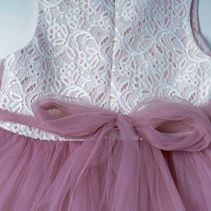Παιδικό φόρεμα για κορίτσια Aurora σάπιο μηλο βαπτιστικά ακριβά αμπιγέ φορέματα για γάμους βαφτίσεις παρανυφάκια (5)